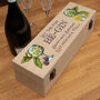Personalised 'Let The Fun Be Gin' Hinged Bottle Box, thumbnail 1 of 2