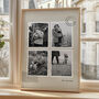 Personalised Photo Stamp Set Print Gift, thumbnail 1 of 8