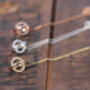 Kensington Nine Carat Gold Sphere Necklace, thumbnail 4 of 4