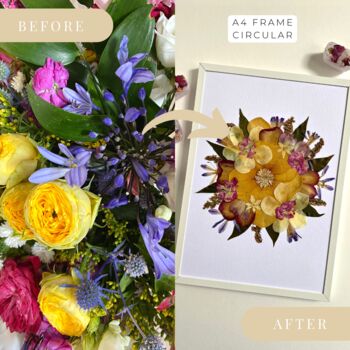 Preservation Of Your Wedding Flowers Into A Frame, 7 of 12