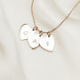 Personalised Mini Heart Initial Necklace, thumbnail 1 of 5