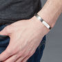 Men's Chunky Sterling Silver Torque Bangle, thumbnail 1 of 9