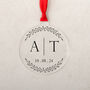 Personalised Engagement Christmas Tree Decoration, thumbnail 6 of 8