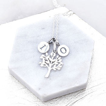 Silver Family Tree Necklace, 7 of 9