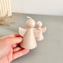 Beige Angel Candle And Angel Gift, thumbnail 7 of 10