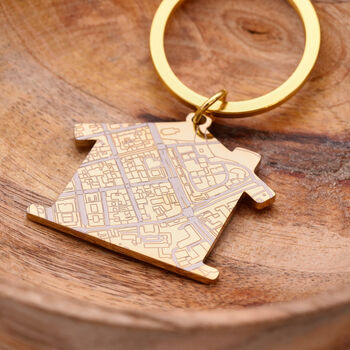 Personalised Street Map House Keyring, 5 of 11