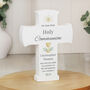 Personalised Holy Communion Cross Wooden Ornament, thumbnail 1 of 2
