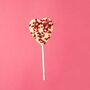 White Chocolate And Raspberry Heart Lolly, thumbnail 5 of 5