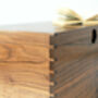 Handmade Wooden Blanket Box Storage Chest, thumbnail 11 of 12