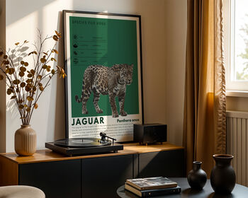 Big Cats Gallery Wall Art Prints Set Of Seven, 6 of 12
