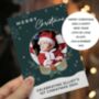 Personalised Pack Of Ten Photo Christmas Cards, thumbnail 5 of 6