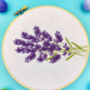 Lavender Embroidery Kit, thumbnail 3 of 7