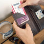 Personalised Vintage Leather Travel Wallet, thumbnail 4 of 10