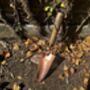 Garden Hand Trowel Steel Copper Blade With Wooden Handle Gift, thumbnail 2 of 12
