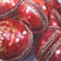 Cricket Balls Greetings Card, thumbnail 2 of 2