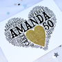 Personalised 50th Birthday Sparkle Card, thumbnail 10 of 12