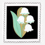 Hand Iced Lily May Birth Flower Letterbox Biscuit, thumbnail 1 of 5