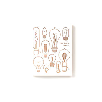 Lightbulb Card, 2 of 2
