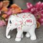 Hand Painted 'Blossom' Mother's Love Elephant, thumbnail 1 of 12