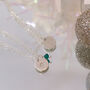 Sterling Silver Birthstone Pendant Necklace, thumbnail 10 of 12