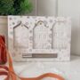 Set Of White Scented Ceramic Dutch House Decorations, thumbnail 1 of 2