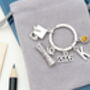 Personalised 2026 Graduation Keyring, Graduation Cap, thumbnail 3 of 12