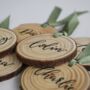 Personalised Wood Wedding Favour Place Names X 10, thumbnail 5 of 8