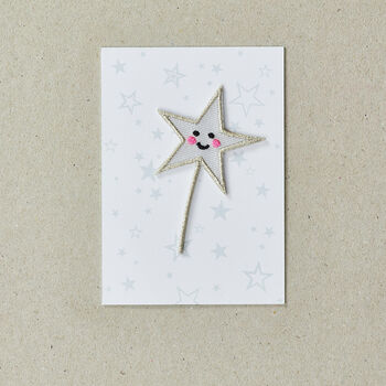 Star Wand Iron On Patch, 2 of 4