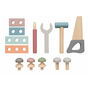 Personalised Wooden Teddy Toolbox Toy, thumbnail 3 of 4
