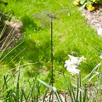Pepem Metal Butterfly Garden Stake Decoration, 4 of 6