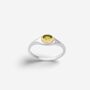August Peridot Birthstone Ring, thumbnail 3 of 7