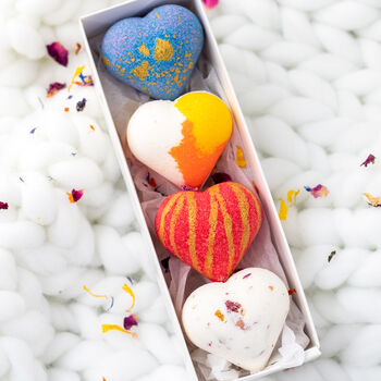 Heart Bath Bomb Collection Gift Set, 2 of 7