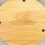 Personalised Wedding Cheese Board Set 'Heart And Arrow', thumbnail 6 of 8