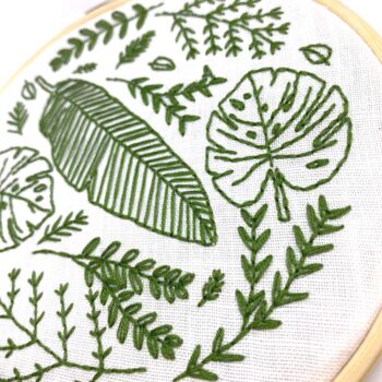 Plant Lover Embroidery Kit, 8 of 12