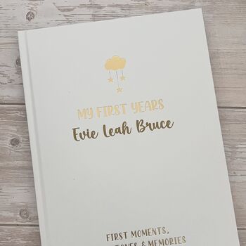 Baby Record Book | Bump To Birth | Five Year Journal, 12 of 12