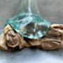 Large 40cm Molten Glass On Root Vase – Fluted Display, thumbnail 2 of 12