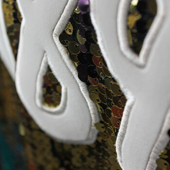 1989 Rainbow Sparkly Sequin Jacket, 4 of 10