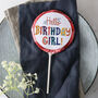 Hello Birthday Girl Lollipop, thumbnail 1 of 3