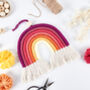 Make Your Own Sunrise Macrame Rainbow Craft Kit, thumbnail 3 of 10