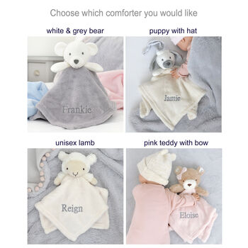 Personalised Twins Comforters Set Of Two, 2 of 12