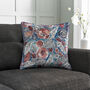 Misty Blue Soft Velvet 50cm X 50cm Cushion Including Pad, thumbnail 1 of 3