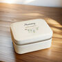 Personalised Botanical Travel Jewellery Box, thumbnail 4 of 5