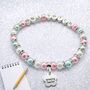 Personalised Teacher Bracelet. Thank You Teacher Gift, thumbnail 1 of 12