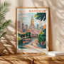 Bangkok, Thailand Poster – Travel Wall Art Print, thumbnail 6 of 7