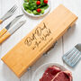 Personalised Best Dad Wooden BBQ Tool Set, thumbnail 1 of 3