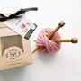 Make Your Own Beginner Cup Cosy Mini Knitting Kit, thumbnail 2 of 5
