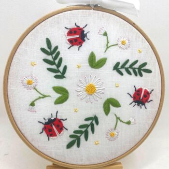 Ladybird Embroidery Kit, 10 of 12