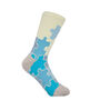 Peace Blue And Jigsaw Blue Women's Socks Bundle, thumbnail 3 of 6