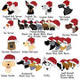 Personalised Dog Christmas Winter Decoration, thumbnail 5 of 12