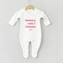 Valentines Personalised Babysuit, thumbnail 1 of 2